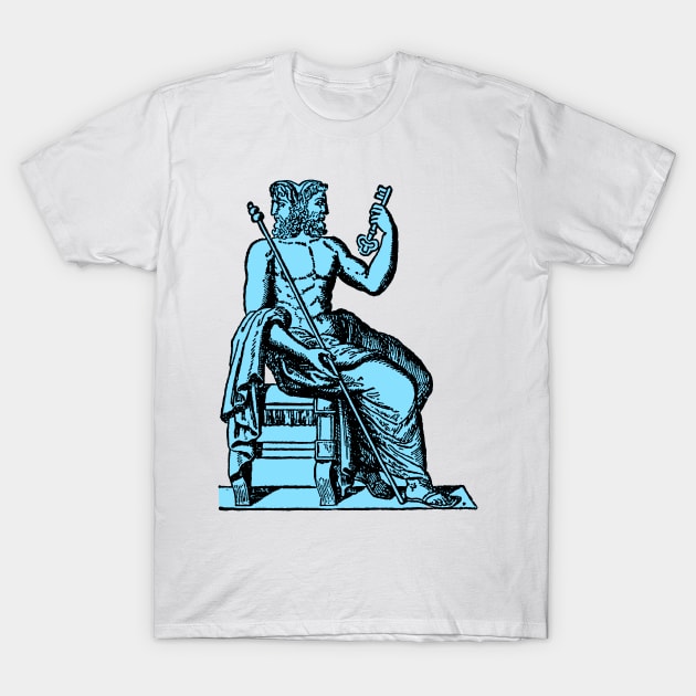 The Roman God Janus Ianus T-Shirt by WillowNox7